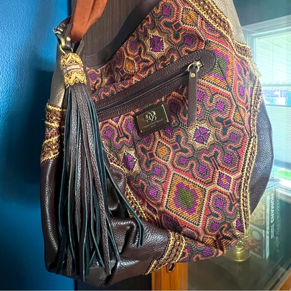 Rare, Sharif Embroidered Boho Style Handbag